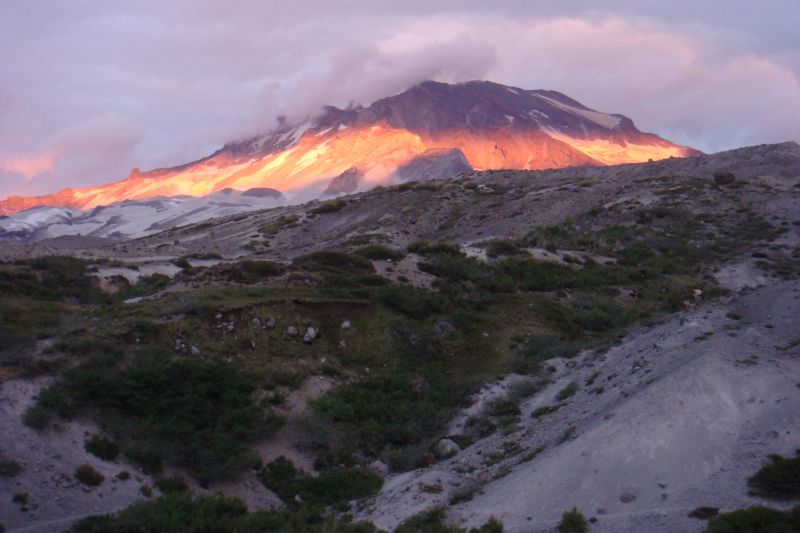 5 day Trekking tour to the summit of the Descabezado Grande volcano on 3830m